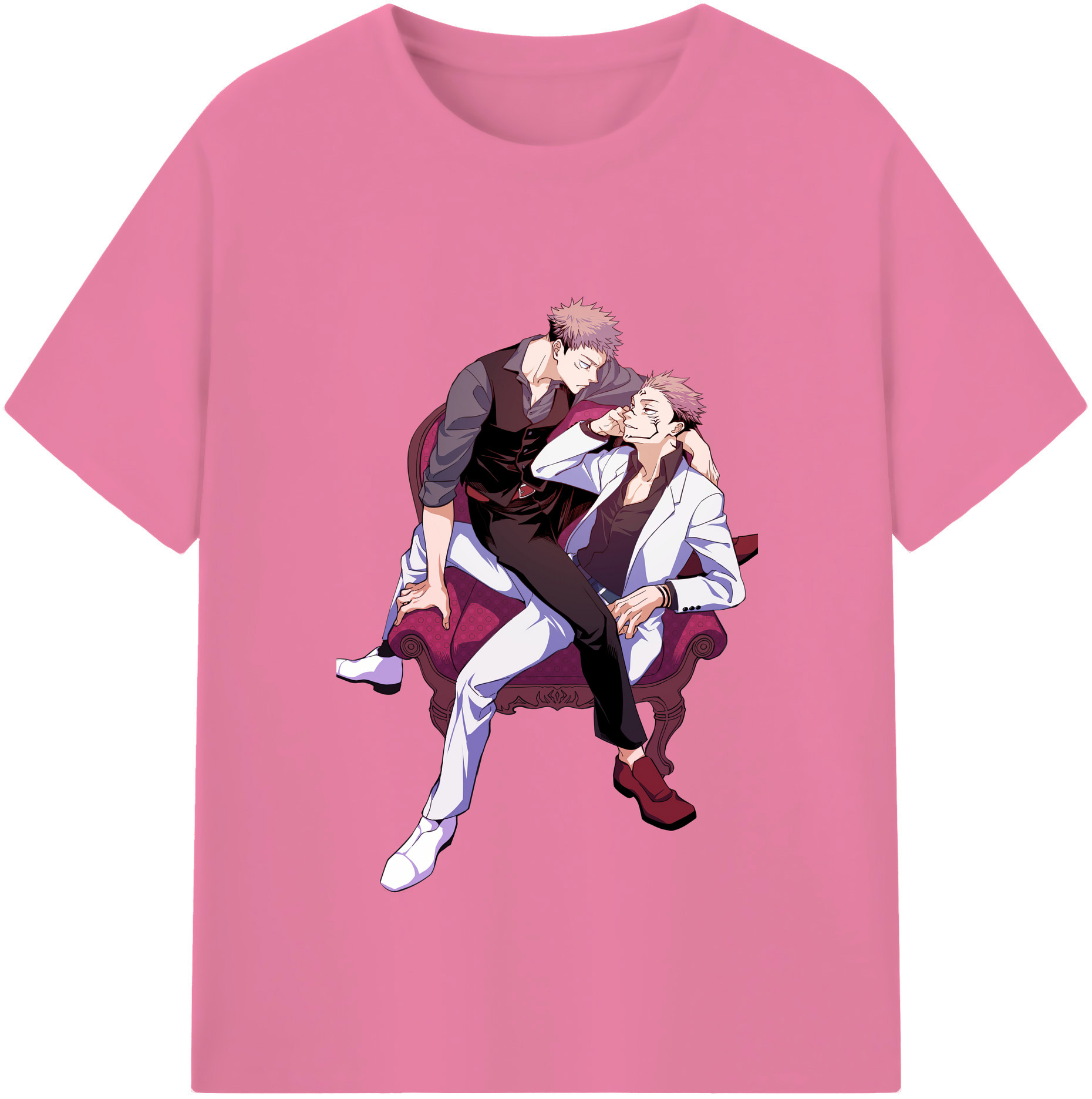 （画像用） 呪術廻戦 Jujutsu Kaisen 綿100％半袖Tシャツ（フロントプリント）